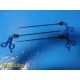 Snowden Pencer 90-4010 5mm x 31cm Flat Laparoscopic Forceps | Lot of 3 ~ 39574
