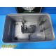 IMP De Mayo Knee Positioner Sterilization Case 923-M w/ Lid Tray Insert ~ 39610