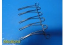 Lot of 5 Dingman Cartilage / Bone Holding Forceps (270-175 / OS4803) ~ 39635