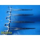 12x Surgical Grasping Forceps Collins Pennington Duval Lovelace ~ 39636