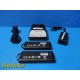 Verathon 0400-0130 Battery Charger w/ 2x SM206H Batteries & AC Adapter ~ 39201