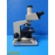 Olympus BH-2 Lab Microscope w/ Trinocular Head, 3 Objectives, Stage ~ 39208