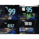 2019 Philips IntelliVue MX450 Monitor w/ M3001A+M3012A Modules & Leads ~ 39179