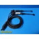ZOLL 8011-0139-01 Internal Paddle Handle 1.0" Spoon 10ft Cable ~ 39116