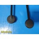 ZOLL 8011-0139-01 Internal Paddle Handle 1.0" Spoon 10ft Cable ~ 39116