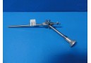 EDER H1364 / WECK 150331 8mm 45&deg; Offset Operating Laparoscope w/ Valves ~ 39653