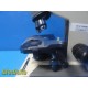 Olympus BH-2 Microscope w/ Binocular Head & 10X 40X 100X Objectives ~ 39691