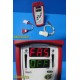2009 Masimo Rad-5 Pulse Oximeter SpO2 BPM W/ LNC-1 Cable Adult Sensor Case~39702