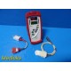 2009 Masimo Rad-5 Pulse Oximeter SpO2 BPM W/ LNC-1 Cable Adult Sensor Case~39702