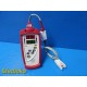 2009 Masimo Rad-5 Pulse Oximeter SpO2 BPM W/ LNC-1 Cable Adult Sensor Case~39702