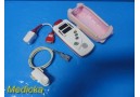 2013 Masimo RAD-5v Pulse Oximeter SpO2 BPM w/ LNC-1 Cable & Adult Sensor ~ 39698