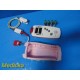 2013 Masimo RAD-5v Pulse Oximeter SpO2 BPM w/ LNC-1 Cable & Adult Sensor ~ 39698