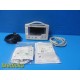 CASMED CAS 750E-4MS Patient Monitor Masimo SET SpO2 w/ Sensor & Cuff ~ 39685