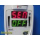 2012 Masimo RAD-5V Pulse Oximeter SpO2 BPM Monitor w/ Adult Sensor ~ 39241