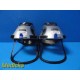 Lot of 2 Stryker T5 Surgical Helmet System Ref 0400-610-000 | TESTED ~ 39290