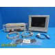 HP Viridia 24C / M1204A Multiparameter Patient Monitor W/ Module+NEW LEADS ~ 20216