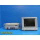 HP Viridia 24C / M1204A Multiparameter Patient Monitor W/ Module+NEW LEADS ~ 20216