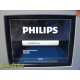 2015 Philips IntelliVue MP5 M8105A Patient Monitor ECG SpO2 NIBP w/ Leads ~39716