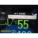 2015 Philips IntelliVue MP5 M8105A Patient Monitor ECG SpO2 NIBP w/ Leads ~39716