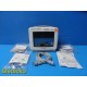 2015 Philips IntelliVue MP5 M8105A Patient Monitor ECG SpO2 NIBP w/ Leads ~39716
