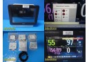 2019 Philips IntelliVue MX450 Monitor w/ M3001A+M3012A Modules & Leads ~ 39251