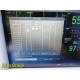 Datascope Trio Colored Patient Monitor W/ Leads (Print SpO2 Temp NBP EKG) ~39732
