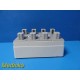 Stryker 8-Station Battery Charger Ref 0408-655-000 W/ 8 Packs | TESTED ~ 39792