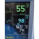 GE Dash 5000 Patient Monitor (SPO2/IBP/NIBP/ECG/TEMP) W/ NEW Leads ~ 39277