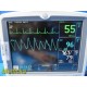 GE Dash 5000 Patient Monitor (SPO2/IBP/NIBP/ECG/TEMP) W/ NEW Leads ~ 39277