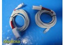 Lot of 2 Dr&auml;ger MS17522 Masimo LNCS SpO2 Intermediate / Extension Cable ~ 39763