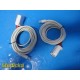 Lot of 2 Dräger MS17522 Masimo LNCS SpO2 Intermediate / Extension Cable ~ 39763