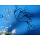 6x ENT Micro Ear Forceps Set JedMed 34-0254 VM101-3281 Olympus Richards ~ 39768