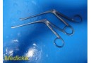 2x V. Mueller RH3922-001 Blakesley Nasal Forceps 45&deg; 8x3.5mm | ENT ~ 39769