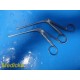 2x V. Mueller RH3922-001 Blakesley Nasal Forceps 45° 8x3.5mm | ENT ~ 39769