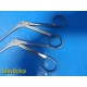 2x V. Mueller RH3922-001 Blakesley Nasal Forceps 45° 8x3.5mm | ENT ~ 39769