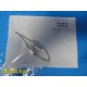 V.Mueller NL4001 Yasargil Micro Surgical Scissors Bayonet Curved 8" Long ~ 39770