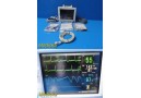 Datascope Trio (NBP SpO2 ECG Resp/Temp) Patient Monitor W/ Leads & Printer~39757