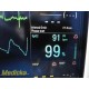 Datascope Trio (NBP SpO2 ECG Resp/Temp) Monitor W/ Leads & Printer ~ 39274