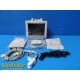 Datascope Trio (NBP SpO2 ECG Resp/Temp) Monitor W/ Leads & Printer ~ 39274