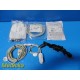 Datascope Trio (NBP SpO2 ECG Resp/Temp) Monitor W/ Leads & Printer ~ 39274