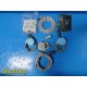 2012 GE 259CX-C 250cx Fetal Monitor w/ US ToCO Transducers & Leads ~ 39329