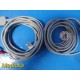 Lot of 2 GE Masimo SET SpO2 Interface Cable Ref 2017002-001 | 12ft ~ 39331