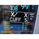 2007 GE Dash 5000 Patient Monitor (2x IBP/SPO2/NIBP/ECG/TEMP) W/ Leads ~ 39337