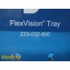 Stryker 233-032-800 FlexVision Scope Sterilization Storage Container Tray ~39320