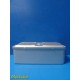 Aesculap JK444 SterilContainer 8in Deep W/ JK489 Lid JK100 Retainers ~ 39326