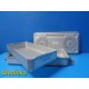 Case Medical Sterilization Container W/ Basket & 4 Filter Retainer Plates ~39327
