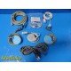 GE 259cx-A Fetal / Maternal Monitor W/ Dual US, TOCO Transducers & Leads ~ 39796