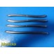 19X Codman Symmetry Hegar Dilators 5-18mm 25-5527-5533 Mixed Duplicate Set~39306