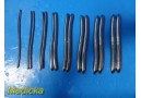 16x Codman Symmetry Hegar Uterine Dilators 3-18mm P/N 25-5526 to 25-5533 ~ 39308