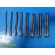 16x Codman Symmetry Hegar Uterine Dilators 3-18mm P/N 25-5526 to 25-5533 ~ 39308